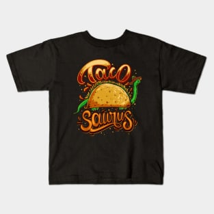 Taco Saurus - Cinco De Mayo T-Rex Kids T-Shirt